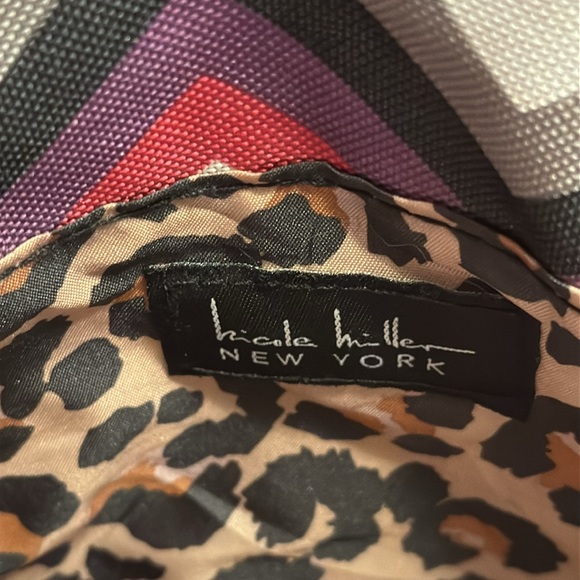 New Nicole Miller canvas insulated tote bag. - Picture 10 of 11